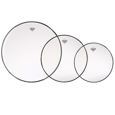 Remo Clear Ambassador Tom Pack Drumhead - 10, 12, 16 in. PP1380BA-U